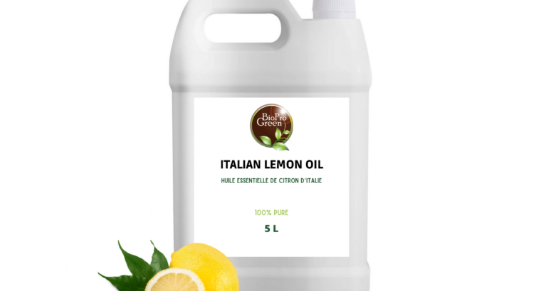 Stock en gros d’huile essentielle citron d’italie