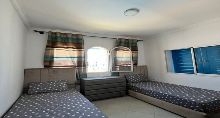 Appartement a vendre à mdiq bien équipé