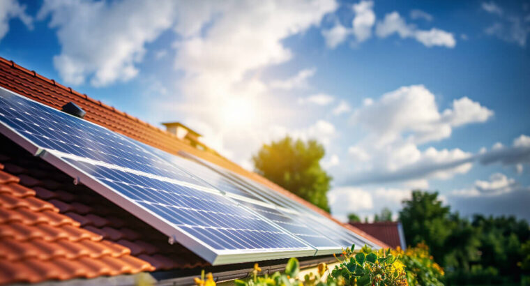 LES PLAQUES SOLAIRES