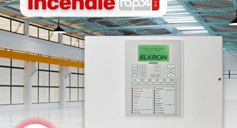 Rabat centrale détection incendie adressable Maroc