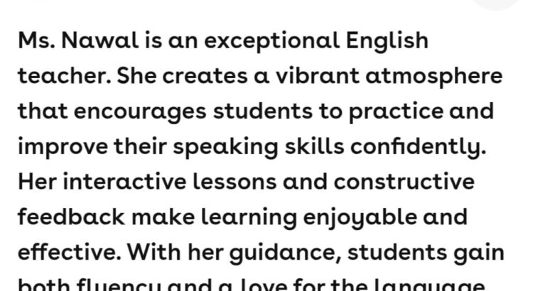 Cours d’anglais pour tous les niveaux