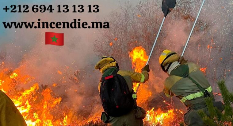 Batte à feu et seau dorsal salé feux de foret