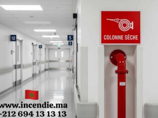 Rabat moyen de secours – colonne sèche
