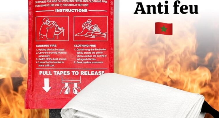 Rabat couverture antifeu Rabat fire blanket