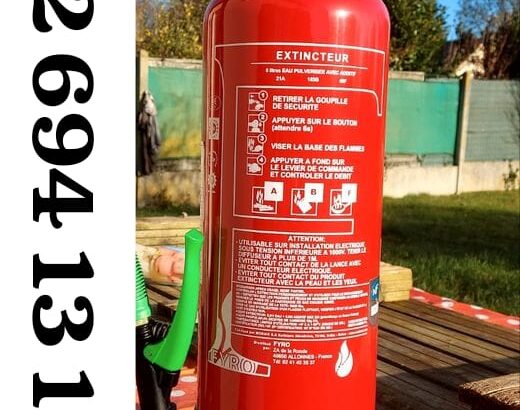 Fournisseurs extincteurs incendie Salé extincteur