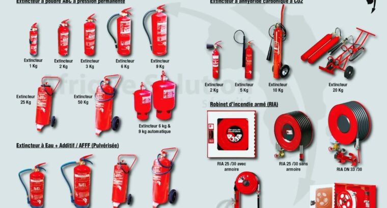 Rabat prix extincteur recharge et maintenance