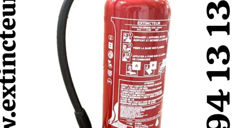 Fournisseurs extincteurs incendie Salé extincteur