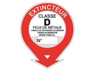 Maroc extincteurs D classe D pour feux de métaux