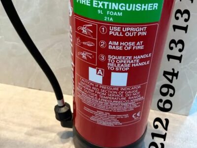 Casablanca extincteur classe L batteries lithium