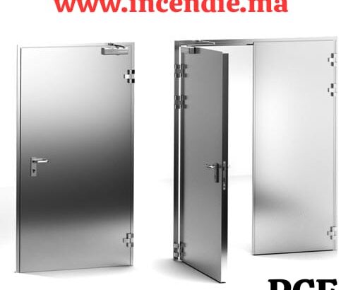 PCF Rabat porte coupe feu certifié Maroc