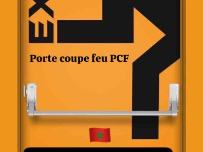 Rabat porte coupe feu en bois