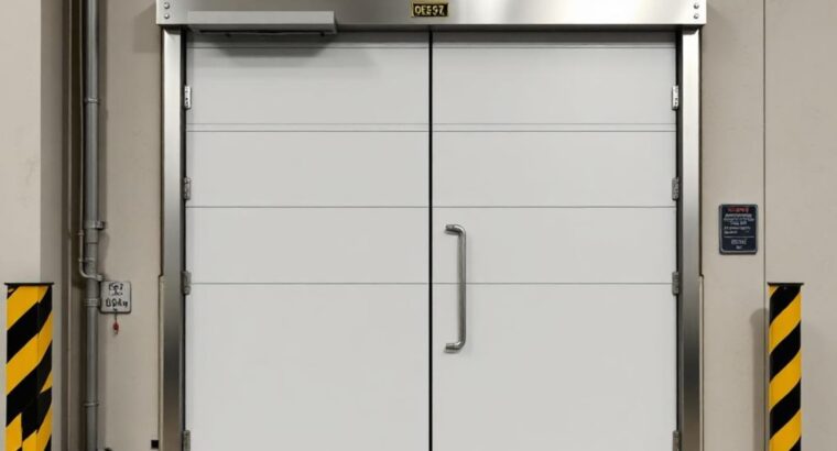 Rabat porte coupe feu en bois